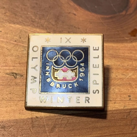 Vintage Olympic Winter Games Pin Winter Spiele IX. Innsbruck 1964. Rare. - Picture 6 of 8